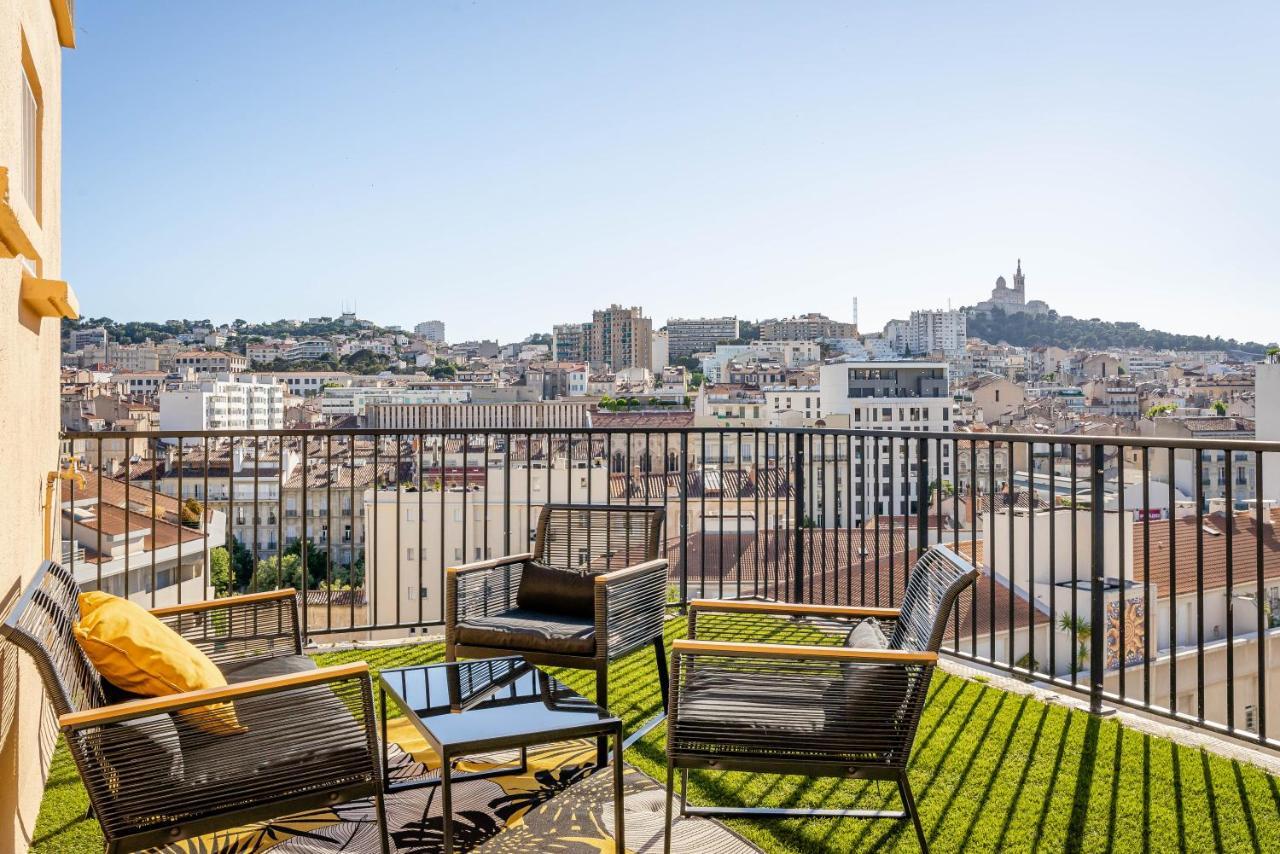 Апартаменти Marseille: Superbe Vue Sur Notre-Dame De La Garde Екстер'єр фото